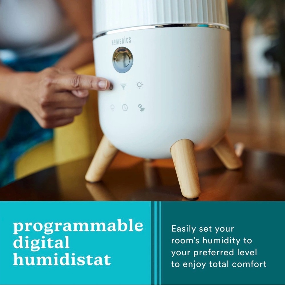 Homedics
TotalComfort® Deluxe Ultrasonic Humidifier - Picture 6 of 9
